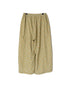 INAM2516FD COTTON FLOWER PRINT GATHERED EASY PANTS WITH LINING