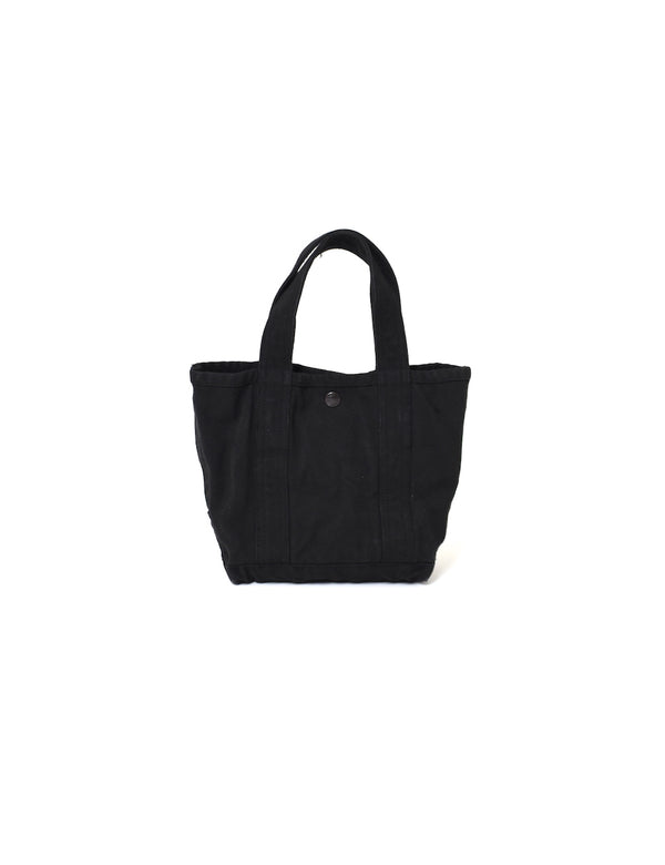 INAM2647D HEAVY CANVAS BAG OVERDYE MINI TOTE BAG WITH TWO INSIDE POCKETS