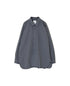 INAM2651PD 40s POPLIN OVERDYE UTILITY REGULAR COLLAR SHIRT