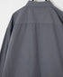 INAM2651PD 40s POPLIN OVERDYE UTILITY REGULAR COLLAR SHIRT