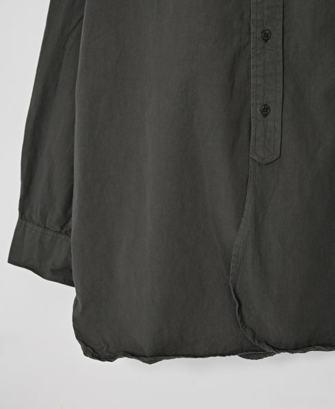 INAM2651PD 40s POPLIN OVERDYE UTILITY REGULAR COLLAR SHIRT
