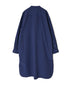 INAM2652PD 40s POPLIN OVERDYE UTILITY BANDED COLLAR LONG SHIRT