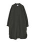 INAM2652PD 40s POPLIN OVERDYE UTILITY BANDED COLLAR LONG SHIRT