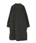 INAM2652PD 40s POPLIN OVERDYE UTILITY BANDED COLLAR LONG SHIRT