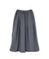 INAM2654PD 40s POPLIN OVERDYE EASY GATHERED SKIRT