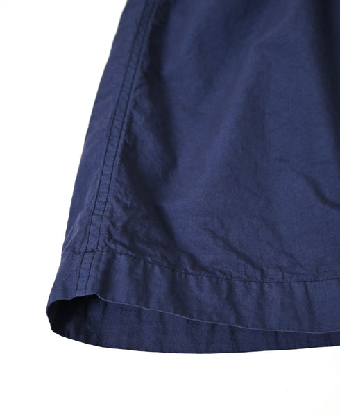 INAM2654PD 40s POPLIN OVERDYE EASY GATHERED SKIRT