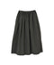 INAM2654PD 40s POPLIN OVERDYE EASY GATHERED SKIRT