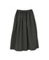INAM2654PD 40s POPLIN OVERDYE EASY GATHERED SKIRT
