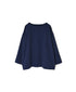 INAM2661TD 30s COTTON TWILL OVERDYE BOAT NECK SMOCK