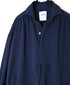INAM2663TD 30s COTTON TWILL OVERDYE WORK GATHER LONG SHIRT