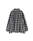 INAM2672 YARN DYED COTTON CHECK WORK GATHER SHIRT