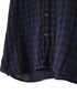 INAM2681DGD COTTON DOUBLE GAUZE CHECK OVERDYE UTILITY BANDED COLLAR SHIRT