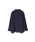 INAM2681DGD COTTON DOUBLE GAUZE CHECK OVERDYE UTILITY BANDED COLLAR SHIRT
