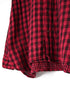 INAM2681DGD COTTON DOUBLE GAUZE CHECK OVERDYE UTILITY BANDED COLLAR SHIRT
