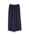 INAM2684DGD COTTON DOUBLE GAUZE CHECK OVERDYE GATHERED EASY PANTS WITH LINING