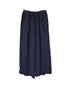 INAM2684DGD COTTON DOUBLE GAUZE CHECK OVERDYE GATHERED EASY PANTS WITH LINING