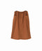 INHT2514CLD COTTON LINEN PLAIN OVERDYE EASY SKIRT