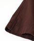 INHT2654D COTTON HERRINGBONE PLAIN OVERDYE EASY SKIRT