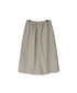INHT2654D COTTON HERRINGBONE PLAIN OVERDYE EASY SKIRT