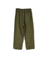 INHT2655D COTTON HERRINGBONE PLAIN OVERDYE EASY PANTS