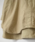 INHT2673D COTTON FLANNEL PLAIN OVERDYE STAND COLLAR SHIRT