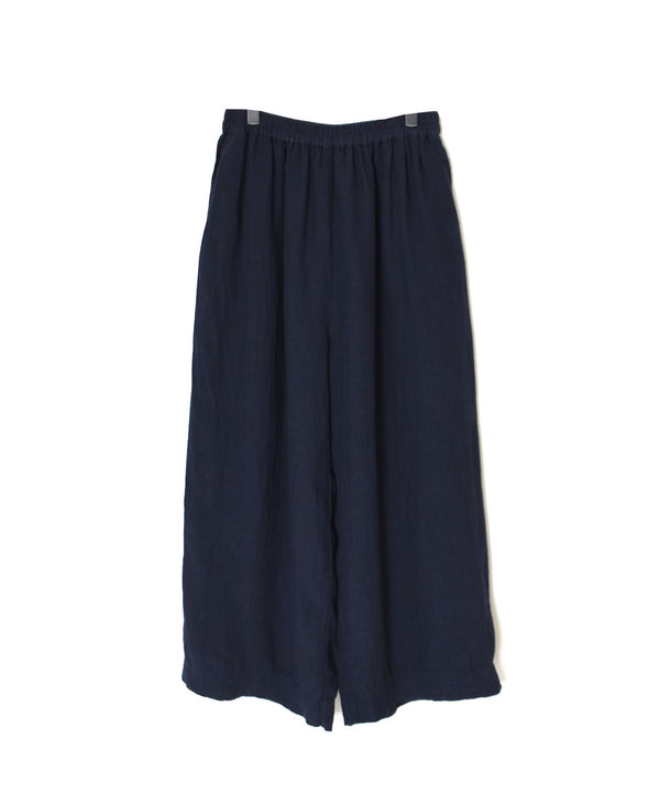 INMDS26005D 60s AUTOLOOM LINEN PLAIN OVERDYE EASY PANTS