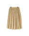 INMDS26105 80s COTTON FLOWER BLOCK PRINT GATHERED SKIRT