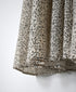INMDS26122 POWER LOOM COTTON VOILE ARABESQUE HAND SCREEN PRINT INVERTED PLEAT FRENCH/SL DRESS