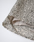 INMDS26123 POWER LOOM COTTON VOILE ARABESQUE HAND SCREEN PRINT FLARED SKIRT WITH PINTUCK