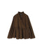 INMDS26701 TWILL COTTON KHADI PLAIN FRILL CACHE COEUR