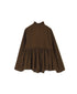 INMDS26701 TWILL COTTON KHADI PLAIN FRILL CACHE COEUR
