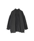 INMDS26702 TWILL COTTON KHADI PLAIN FRILL COLLAR SHIRTS WITH MINI PINTUCK