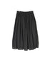 INMDS26705 TWILL COTTON KHADI PLAIN GATHERED SKIRT