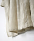 INMDS26713 COTTON/SILK SELF FINE CHECK REGULAR COLLAR INVERTED PLEATED LONG SHIRTS