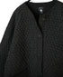 INMDS26721 80s VOILE LITTLE TREE BLOCK PRINT QUILTED RAGLAN/SL STRING JACKET