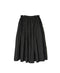 INMDS26725 80s VOILE LITTLE TREE BLOCK PRINT GATHERED SKIRT WITH LINING