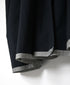 INMDS26734 HANDWOVEN HEAVY COTTON PLAIN WITH SELVAGE BANDED COLLAR SHIRTS DRESS WITH MINI PINTUCK