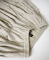 INMDS26735 HANDWOVEN HEAVY COTTON PLAIN WITH SELVAGE FLARED SKIRT WITH PINTUCK