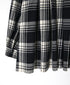 INMDS26741 HANDWOVEN HEAVY COTTON UNIQUE GINGHAM CHK BANDED COOLAR SHIRTS WITH INVERTED PLEATS