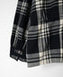 INMDS26742 HANDWOVEN HEAVY COTTON UNIQUE GINGHAM CHECK FRILL&PINTUCK SHIRTS WITH LACE