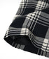 INMDS26745 HANDWOVEN HEAVY COTTON UNIQUE GINGHAM CHK 2TUCK TAPERED EASY PANTS WITH LINING