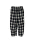 INMDS26745 HANDWOVEN HEAVY COTTON UNIQUE GINGHAM CHK 2TUCK TAPERED EASY PANTS WITH LINING