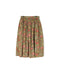 INSL24735 60s CAMBRIC FLOWER PRINT GATHERED SKIRT