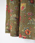 INSL24735 60s CAMBRIC FLOWER PRINT GATHERED SKIRT