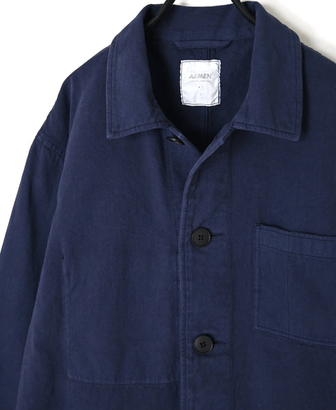 ISNAM2651CTD AUTOLOOM COTTON TWILL OVERDYE AUTHENTIC WORK JACKET
