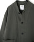 ISNAM2652CTD AUTOLOOM COTTON TWILL OVERDYE BANDED COLLAR JACKET