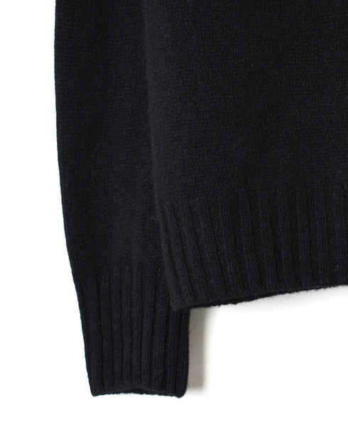 JNAMP1451 GEELONG LAMBSWOOL SEAM FREE CREW NECK SADDLE SHOULDER P/O