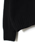 JNAMP2651 SUPER FINE LAMBSWOOL CREW NECK SADDLE SHOULDER CARDIGAN