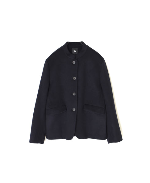 JNMDS2661W SUPER 100'WOOL STAND COLLAR JACKET