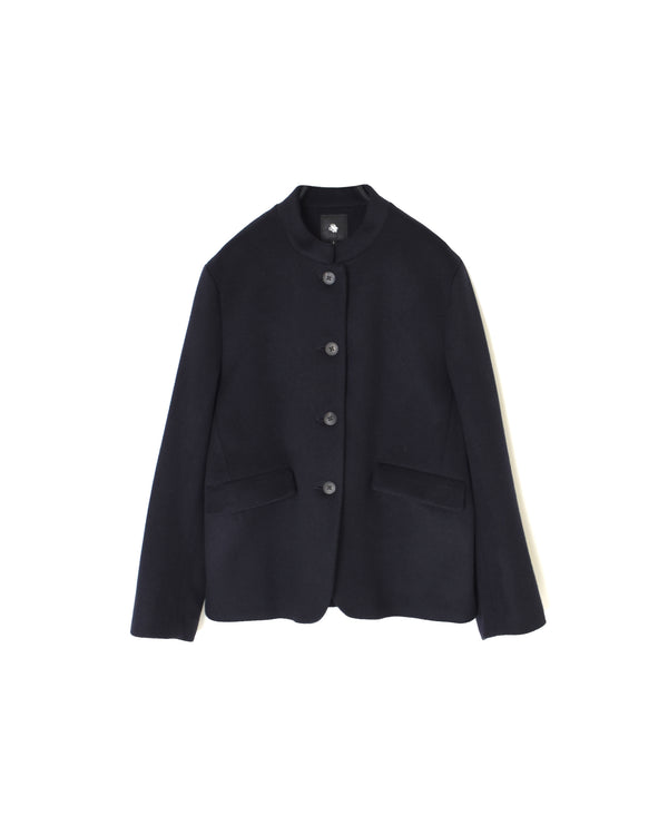 JNMDS2661W SUPER 100'WOOL STAND COLLAR JACKET